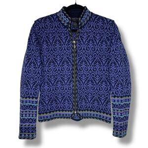 Nomadic Traders Cardigan Sweater Full Zip Womens Size Small